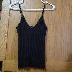 Vintage Dolce and Gabbana virgin wool ribbed tank